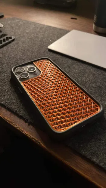 Ốp Lưng In 3D Cho Ốp Rhinoshield Crashguard iPhone 15 Pro Max - Image 1