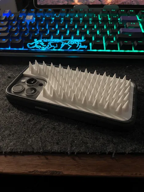 Ốp Lưng In 3D Cho Ốp Rhinoshield Crashguard iPhone 15 Pro Max - Image 4