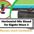 Giá Đỡ Elgato Wave 3 Ngang Cấu Hình Thấp - Thumbnail 1
