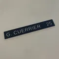 Customizable Hockey Locker Name Plate - Thumbnail 4