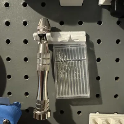 Kẹp Giữ Khoan Tay Cho Bảng Pegboard