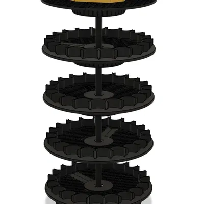 Bộ Xoay Đựng Sơn