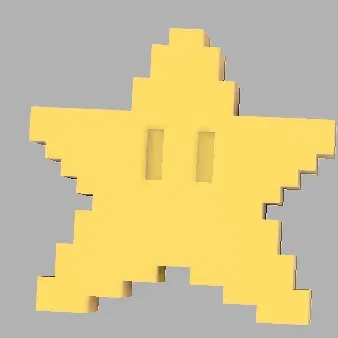 Ngôi Sao Mario Super Bros Phiên Bản Giáng Sinh