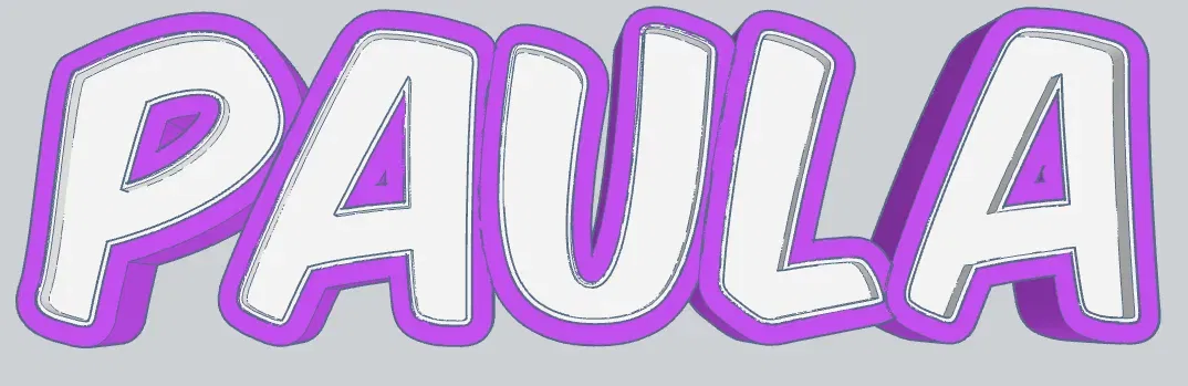 Đèn Tên LED PAULA - Image 1