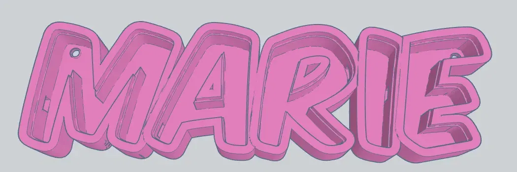 Đèn LED Tên MARIE - Image 2