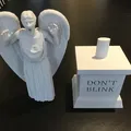 Weeping Angel base with stud - Thumbnail 2