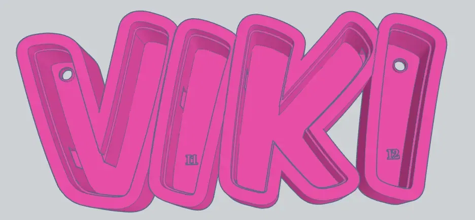 Đèn LED Tên VIKI - Image 2