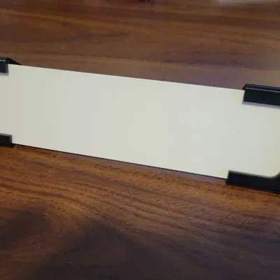 Cubicle Nametag Desktop holder