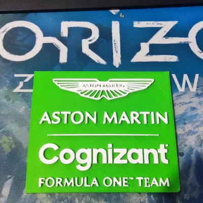 Tấm Biển Aston Martin F1 Cognizant