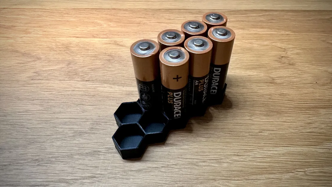 Hộp Đựng Pin AA Tiết Kiệm Vật Liệu - Image 1