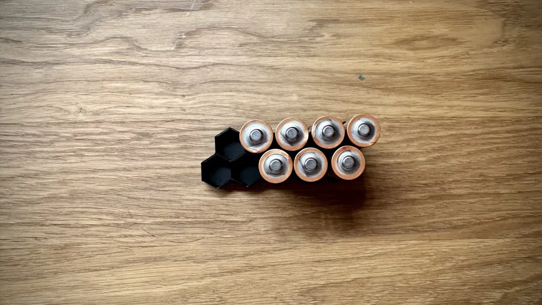 Hộp Đựng Pin AA Tiết Kiệm Vật Liệu - Image 3