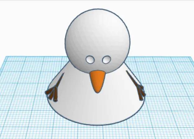 Dụng Cụ Cào Băng Hình Người Tuyết Tan Chảy - Image 3