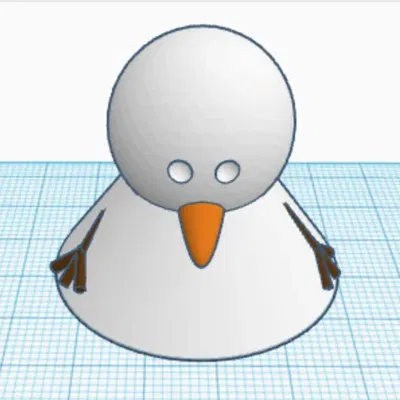 Dụng Cụ Cào Băng Hình Người Tuyết Tan Chảy