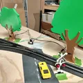 HO-Scale Tree With Train Sensor - Thumbnail 1