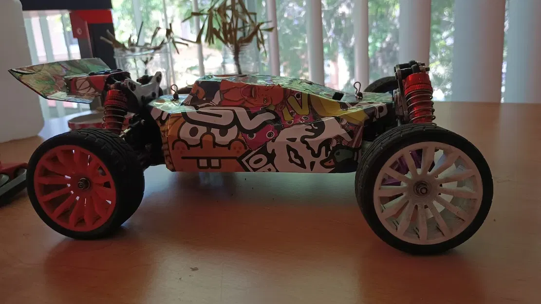 Bánh Xe RC Car Tỷ Lệ 1/10 - Image 2