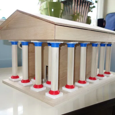 Đền thờ Hy Lạp Cổ điển Percy Jackson và Thần Núi Olympus