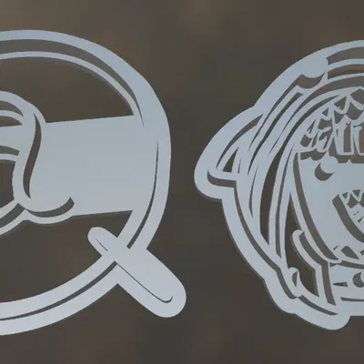 Gawr Gura "A" Cookie Cutters - Hololive