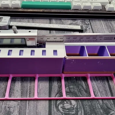 Đế Kẹpuniversal Gridfinity (Hy Vọng Là Vậy) (Không Lỗ Dưới)