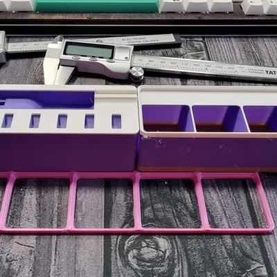 Đế Kẹpuniversal Gridfinity (Hy Vọng Là Vậy) (Không Lỗ Dưới)