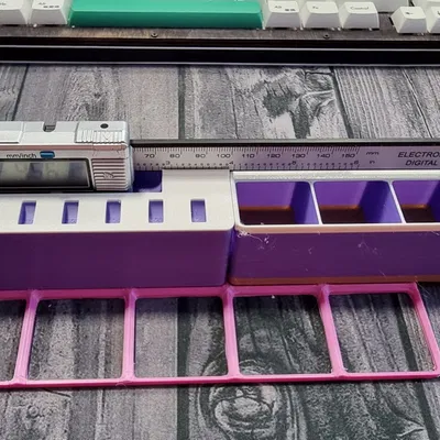 Đế Kẹpuniversal Gridfinity (Hy Vọng Là Vậy) (Không Lỗ Dưới)