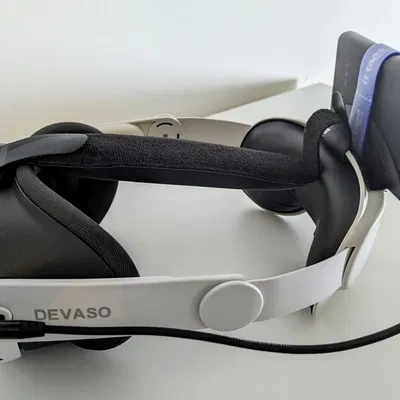 Phụ kiện gắn pin cho dây đeo Devaso của Quest 3