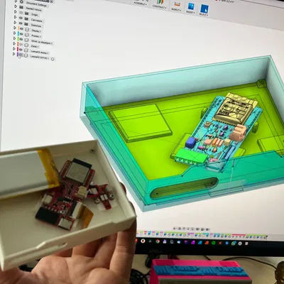Khung để bàn cho ePaper 4.2" Waveshare và Good Display