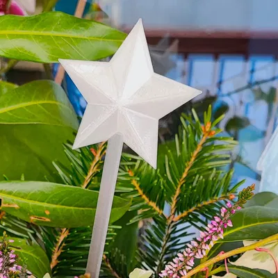 Star Straw decoration