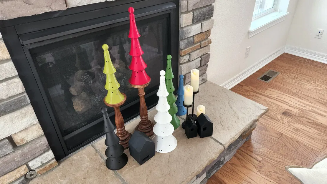 Skinny Tall Christmas Tree - Image 6