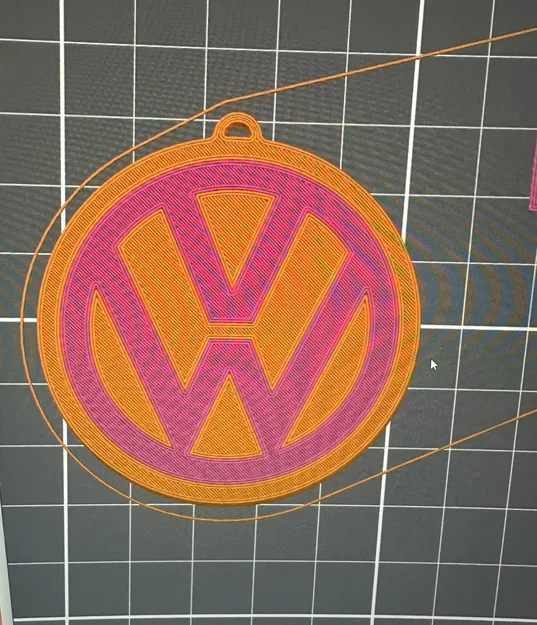 Móc Khóa Logo Volkswagen - Image 1