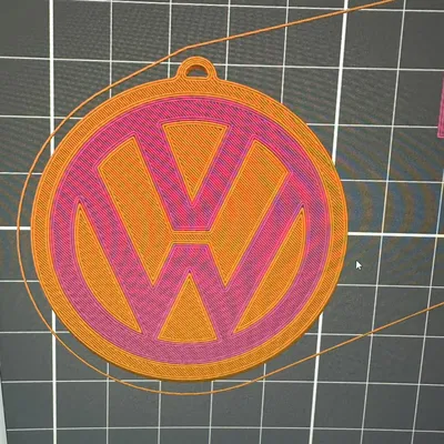 Móc Khóa Logo Volkswagen