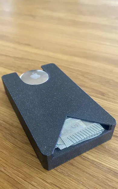 Ví nhỏ gọn có AirTag đựng thẻ, tiền giấy và tiền xu - Image 4