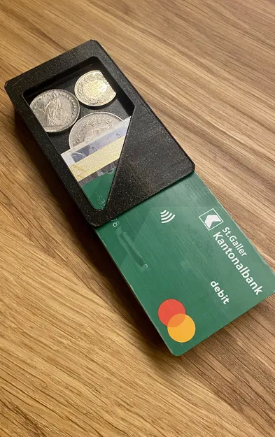 Ví nhỏ gọn có AirTag đựng thẻ, tiền giấy và tiền xu - Image 7