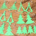 7 Christmas Tree Earrings/Ornament/Pendant - Thumbnail 1