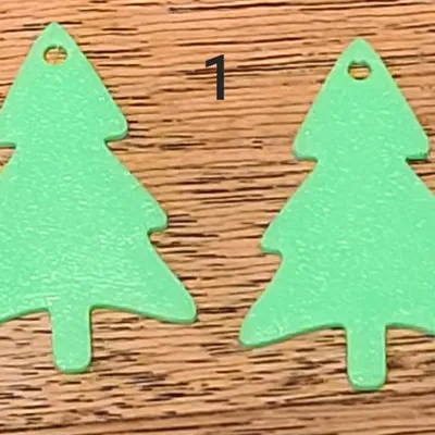 7 Christmas Tree Earrings/Ornament/Pendant