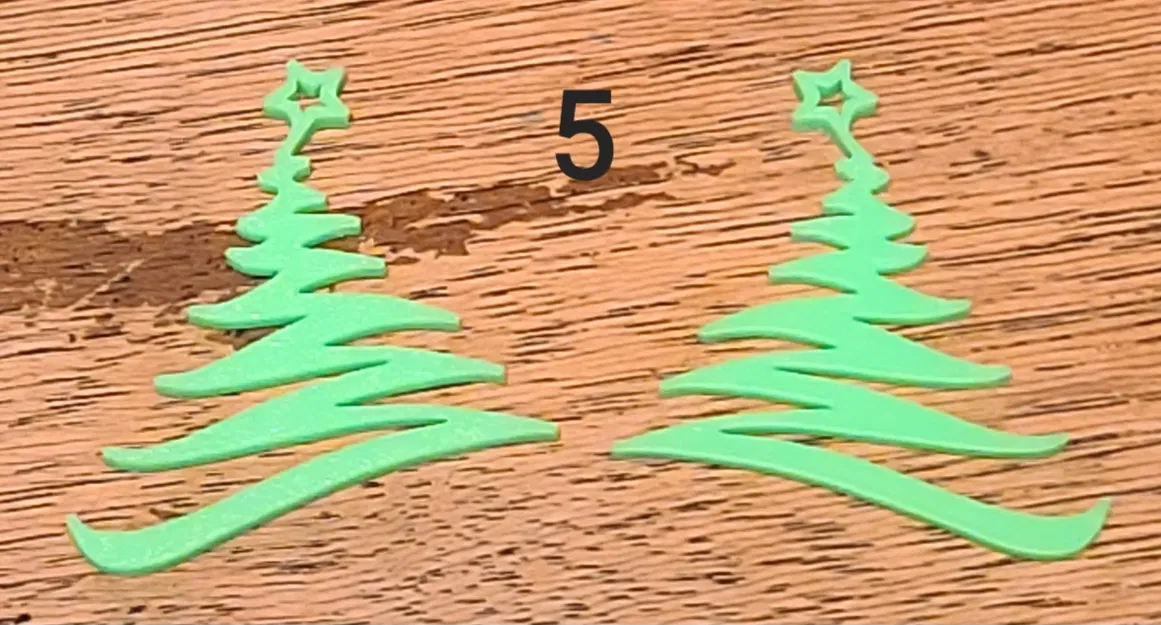 7 Christmas Tree Earrings/Ornament/Pendant - Image 6