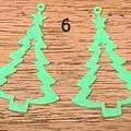 7 Christmas Tree Earrings/Ornament/Pendant - Thumbnail 7