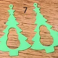 7 Christmas Tree Earrings/Ornament/Pendant - Thumbnail 8