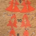 7 Christmas Tree Earrings/Ornament/Pendant - Thumbnail 12
