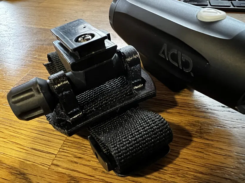 CUBE Acid HPA850 // Giá đỡ đèn mũ bảo hiểm (Bộ phận thay thế) - Image 3