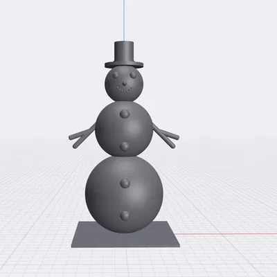 Stackable Snowman