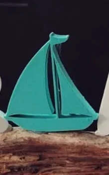 Deko Segelboot - Thuyền Buồm Trang Trí - Image 1