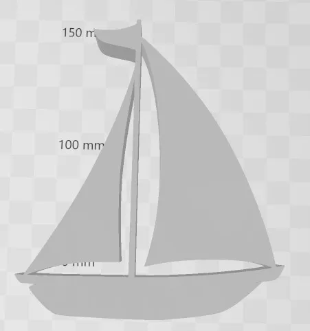 Deko Segelboot - Thuyền Buồm Trang Trí - Image 2