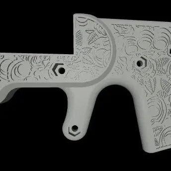 The Florist Harlot (Khắc Chữ)