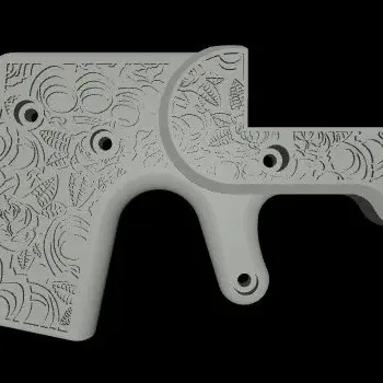 The Florist Harlot (Khắc Chữ)