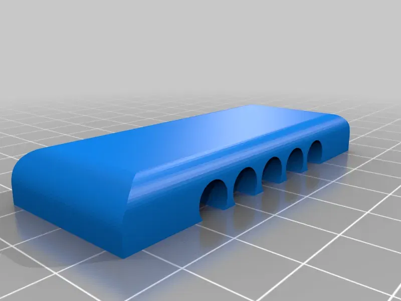 Magnetic cable organizer for desk with clamps - Image 4