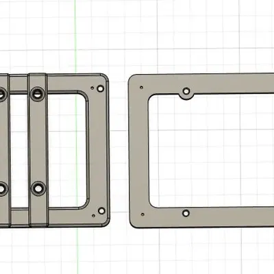 Giá đỡ màn hình ma trận 64x32 cho Protogens JtingF