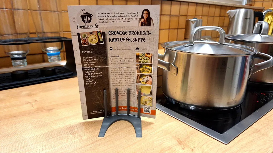 Zettel-Halter, Rezept-Halter/Slip Holder, Recipe holder - Image 2