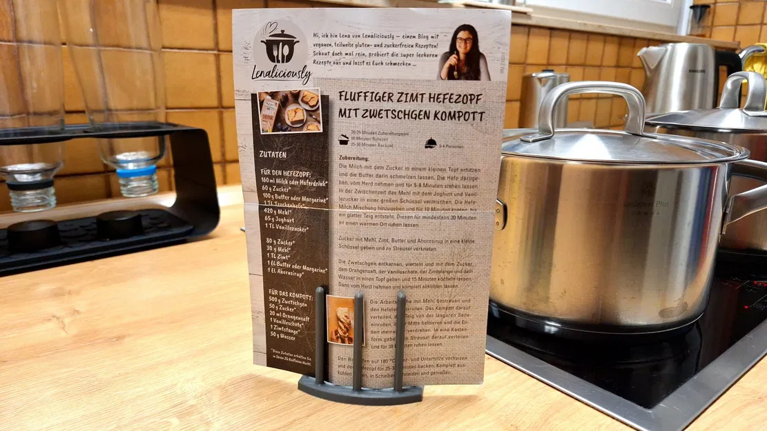 Zettel-Halter, Rezept-Halter/Slip Holder, Recipe holder - Image 3