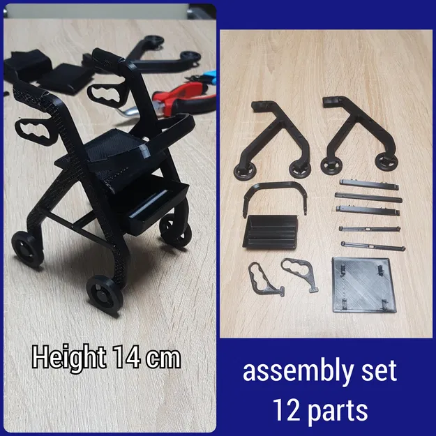 Xe Tập Đi (Rollator) Có Thể In 3D - Image 1