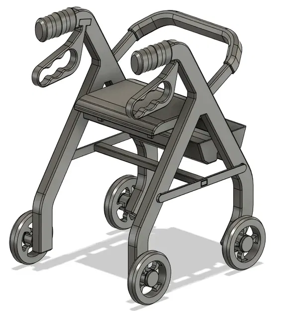 Xe Tập Đi (Rollator) Có Thể In 3D - Image 3